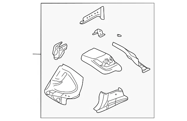 Apron Assembly - Passenger Side (RH) - GM (15900254)