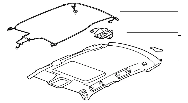 Shale Headliner - GM (15901925)
