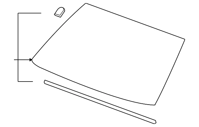 Windshield - GM (15910710)