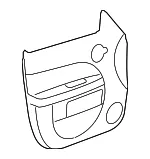 Door Panel - GM (15923679) - view 3