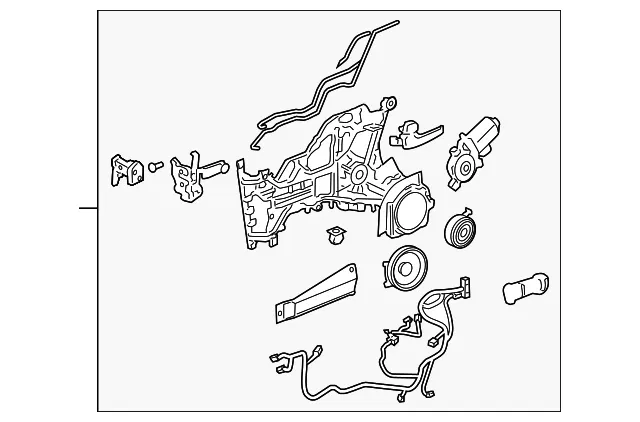 Window Regulator - GM (15924354)