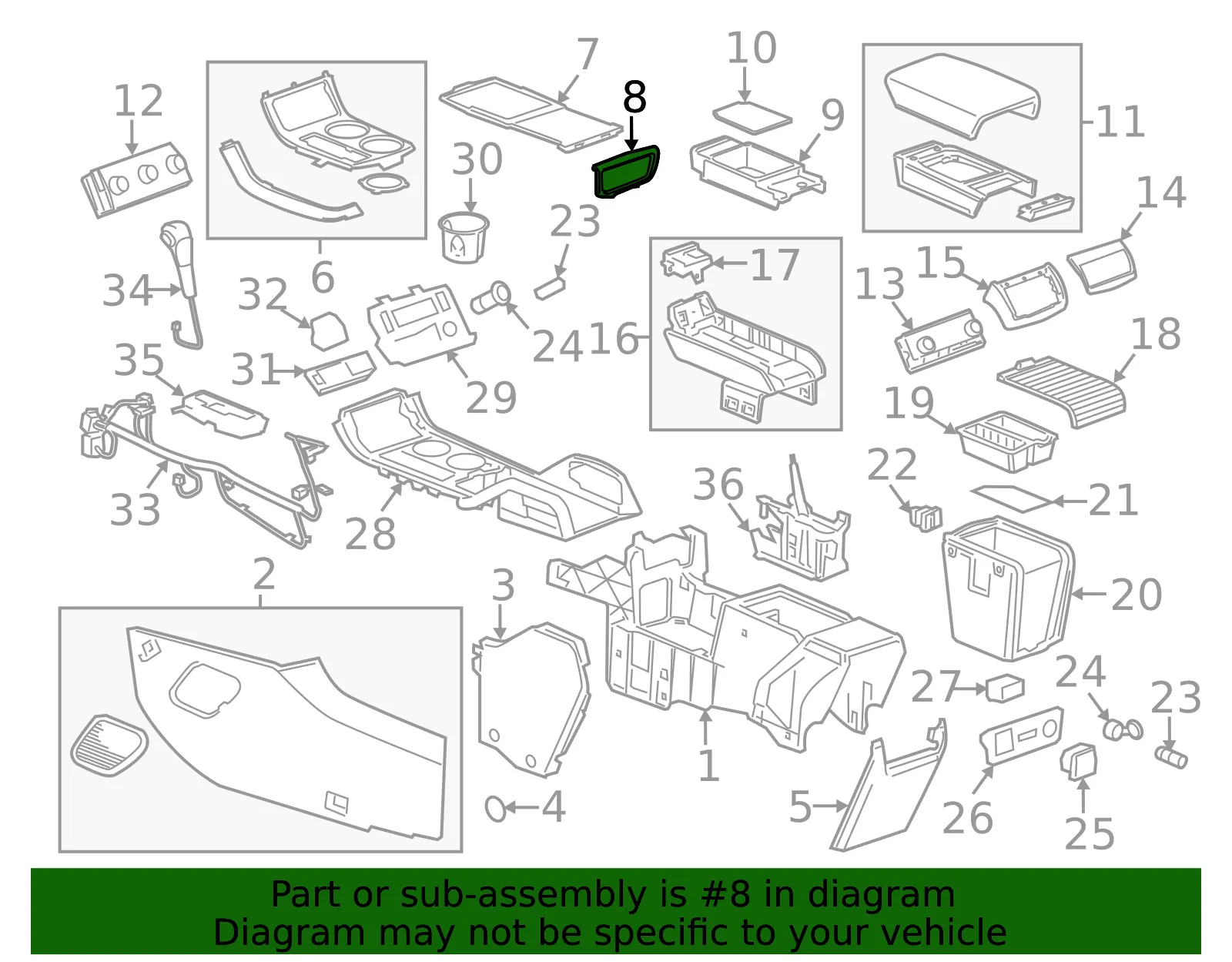 Applique Panel - GM (15924605) - view 2