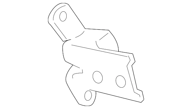 Driver Side Door Lower Hinge - GM (15929360) - view 3