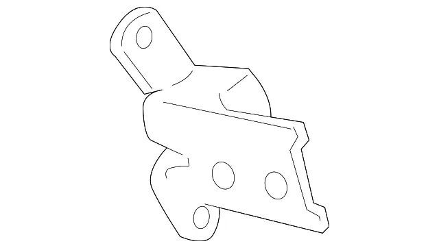 Driver Side Door Upper Hinge - GM (15929362) - view 3
