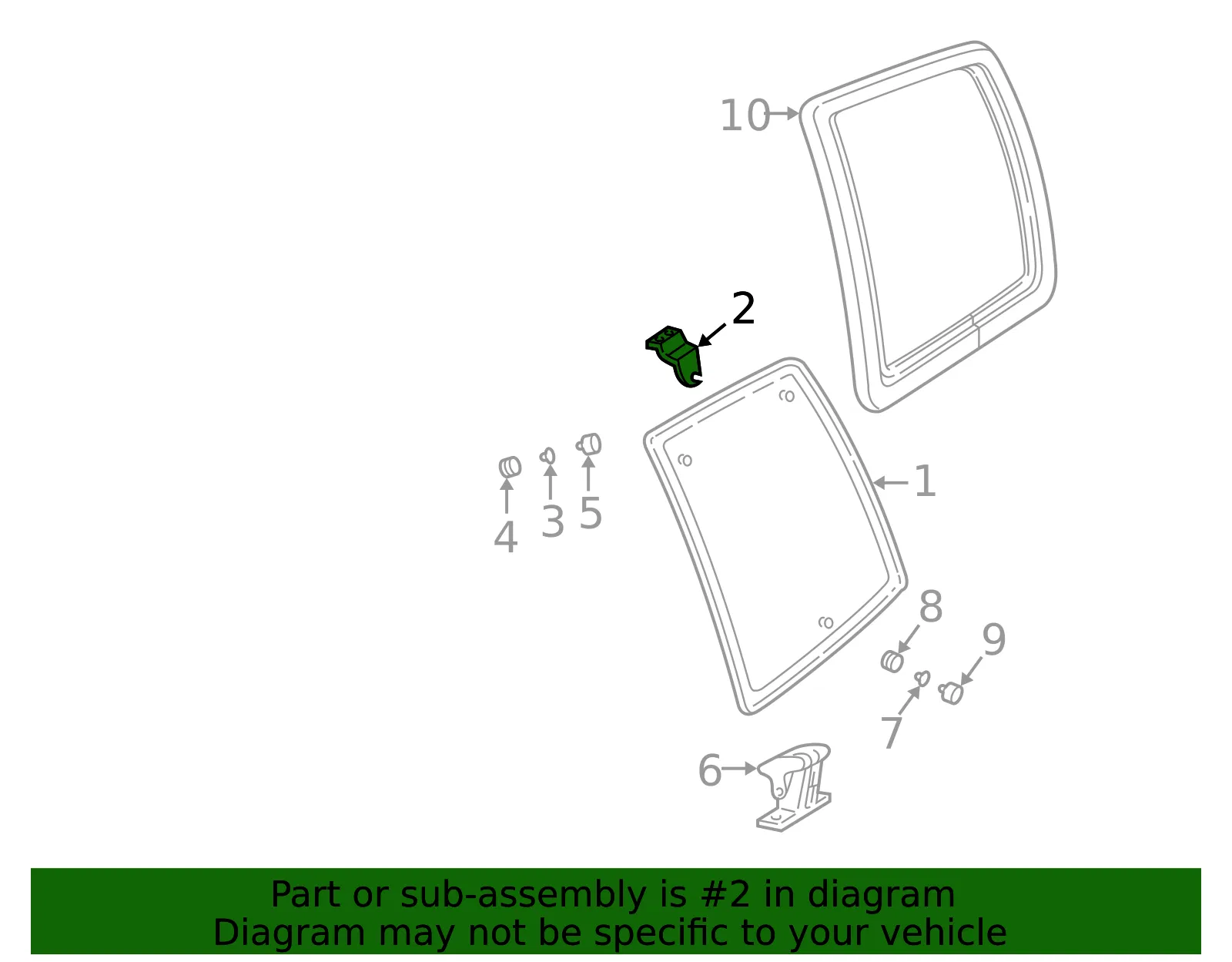Hinge - GM (15982180) - view 5