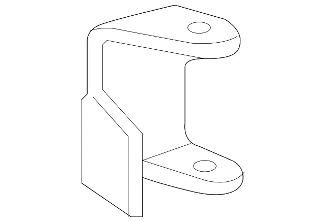 Door Hinge - GM (15993259) - view 2