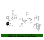 Door Hinge - GM (15993259) - view 7