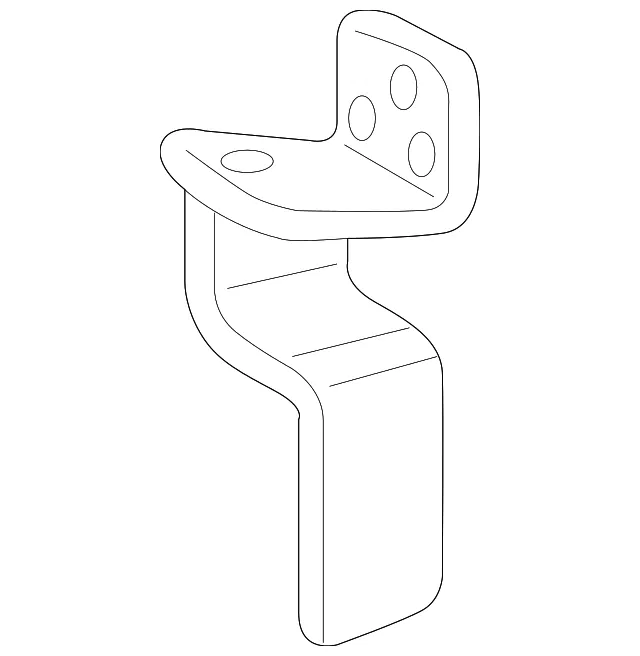 Upper Hinge - Driver's Side (LH) - GM (15994451) - view 4