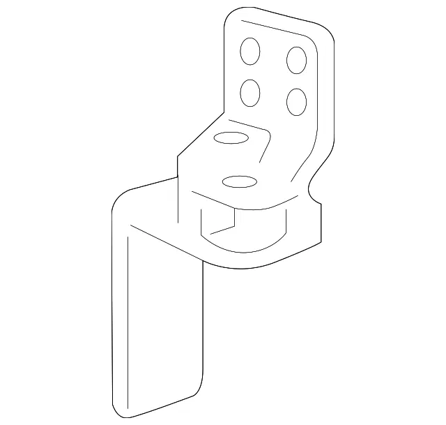Door Hinge - GM (15994452) - view 3