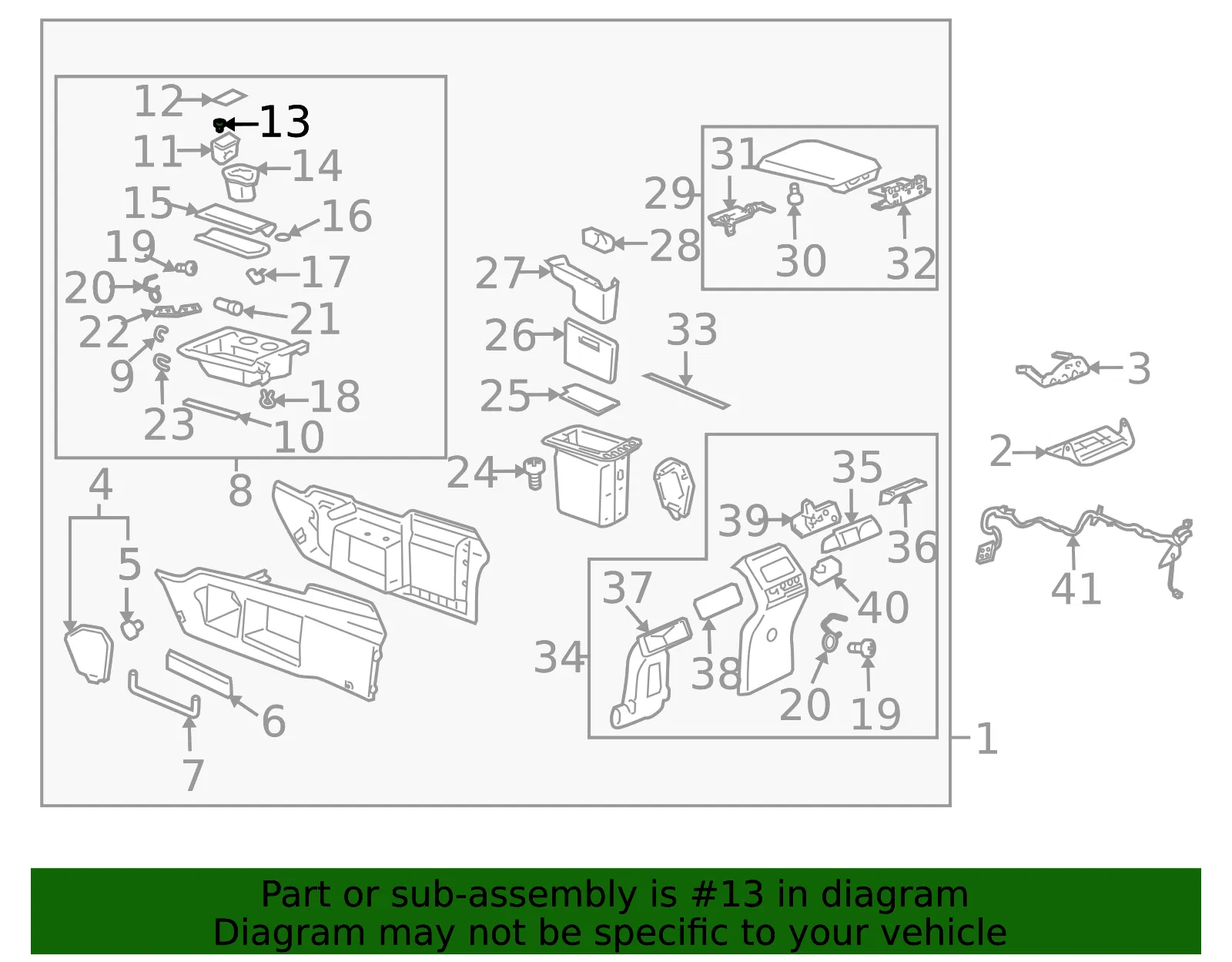 Bumper Fuel Filler Dr - GM (16625520) - view 2