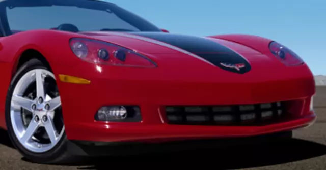 Graphics - Hood - Silver W/ Red Accent - GM (17802460)