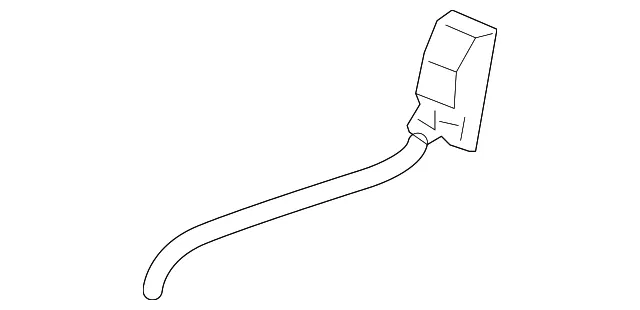 Handle R/Seat #2 Bk Cush L - GM (19167227)