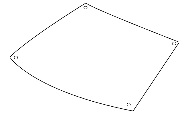 Windshield - GM (19180572)