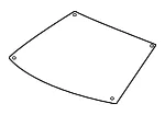 Windshield - GM (19180572) - view 3