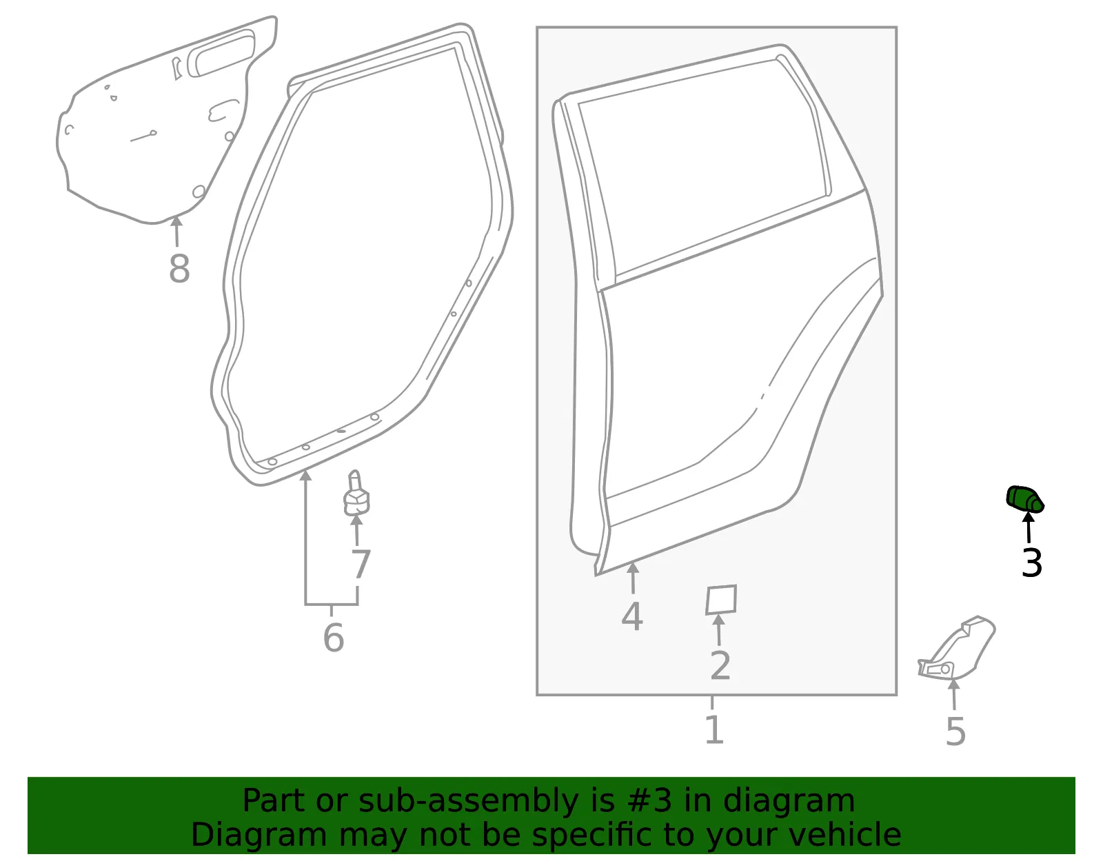 Bumper Front S/D - GM (19205158) - view 2