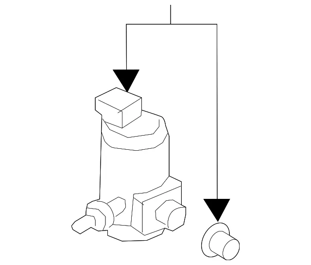 Windshield Washer Pump - GM (19316486) - view 2