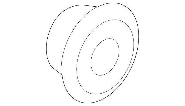 Front Side Door Access Hole Plug - GM (19316886) - view 2