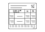 Tire and Wheel Information Label - GM (19317635) - view 6