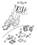 Bin Latch - Mopar (1QA09DX9AA) - view 8
