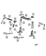 Windshield Molding - Mopar (1YV24DX9AA) - view 4