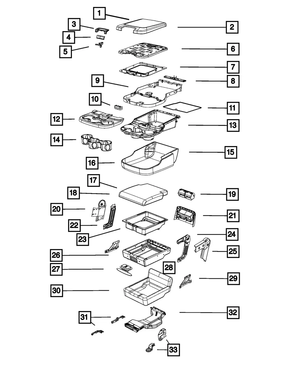 Bin Latch - Mopar (1qa09tx7aa) - view 3