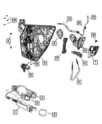 Door Handle Cap - Mopar (1sx16karac) - view 6
