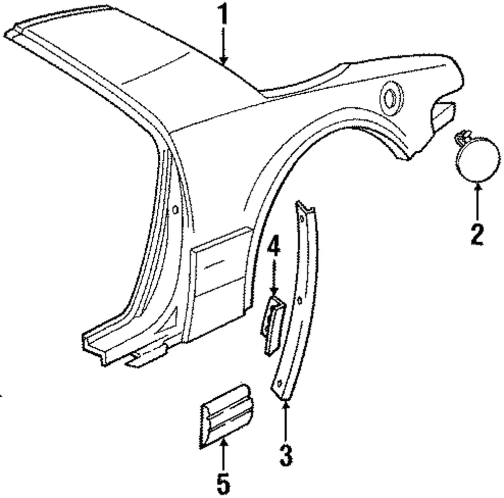Quarter Panel - GM (20685613)