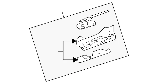 Liftgate Latch - GM (20817708) - view 7