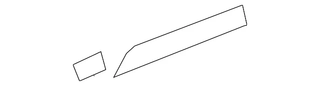 Molding I/P Pass Side - GM (20849931)