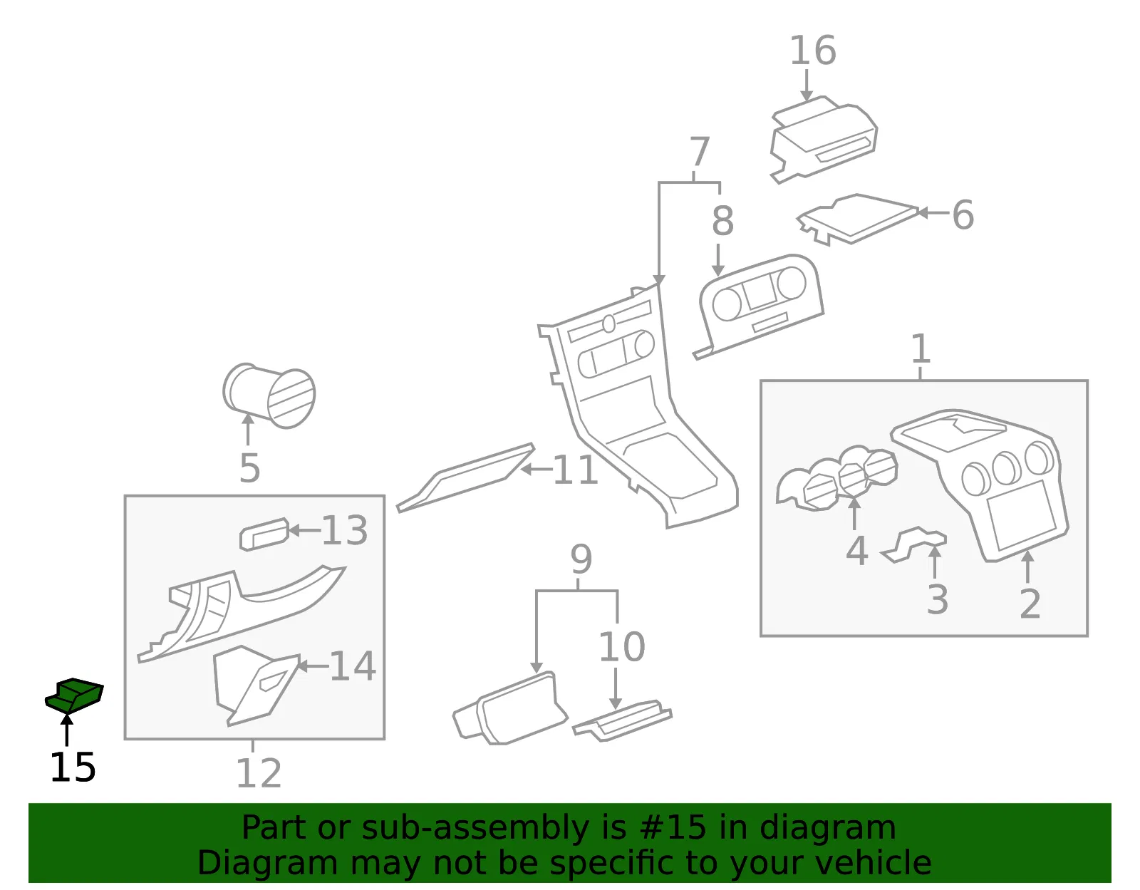 Release Handle - GM (20905748) - view 4