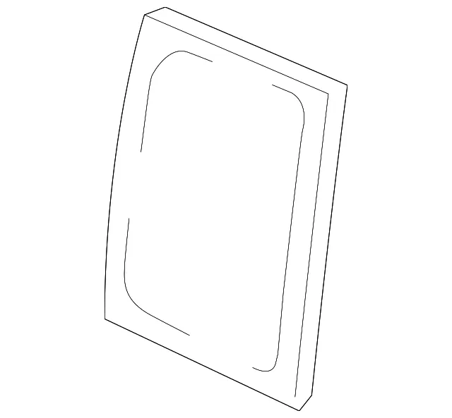Side Panel Glass - GM (20906503) - view 2