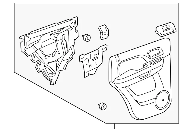 Door Trim Panel - GM (20907307)