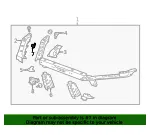 Front Driver Side Fender Front Bracket - GM (20911606) - view 8