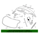 Deck Lid Hinge Bumper - GM (20940359) - view 6