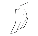 Driver Side Quarter Outer Panel Protector - GM (20951963) - view 7
