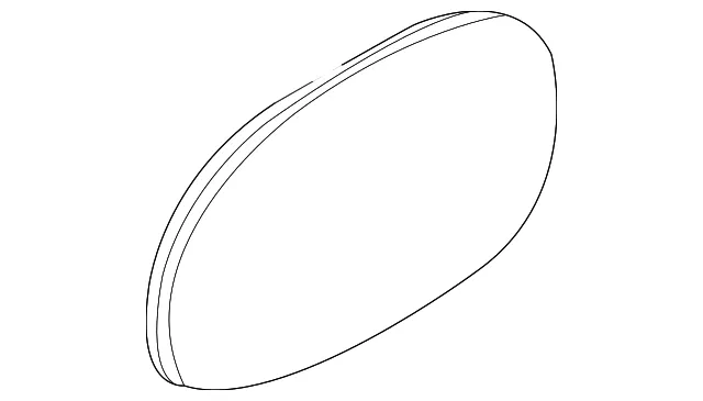 Mirror Os Rear View(Refl Gla - GM (21019068)