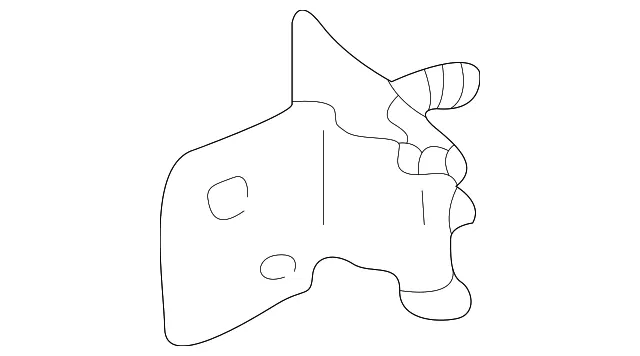 Hinge Assembly Front S/D Lower - GM (21019725)