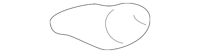 Bumper Sun Rf Lftr Arm - GM (22596821)