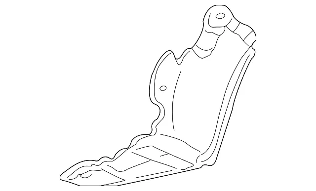 Ft Fender Liner - Driver's Side (LH) - GM (22618673) - view 3