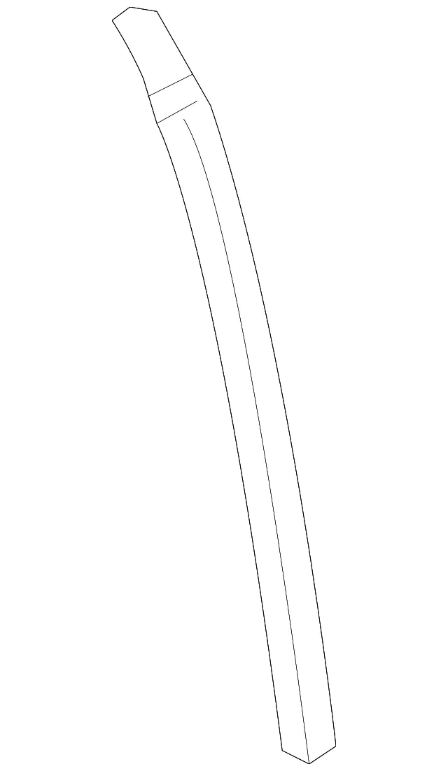 Weatherstrip Rear S/D Aux - GM (22629166)