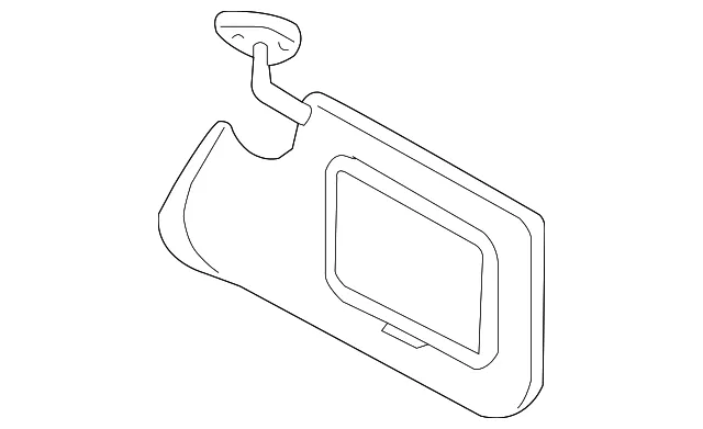 Sunshade Assembly *Shale T - GM (22680815)