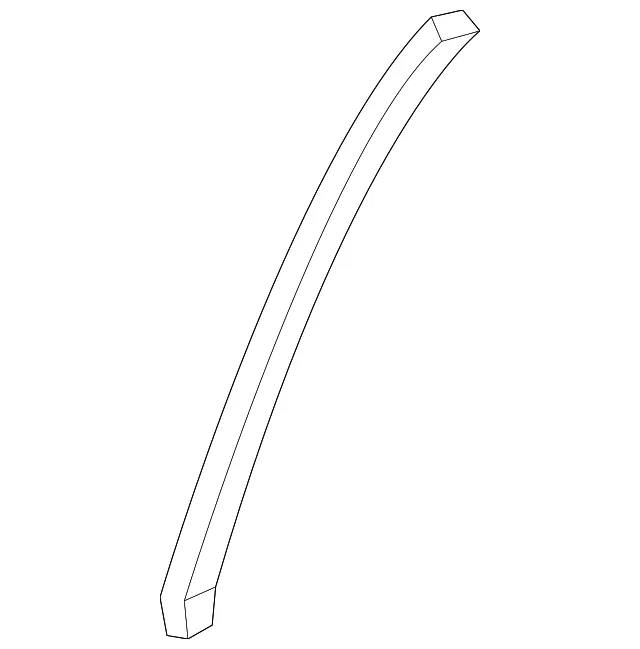 Weatherstrip Assembly Rear S/D Rear - GM (22690232)