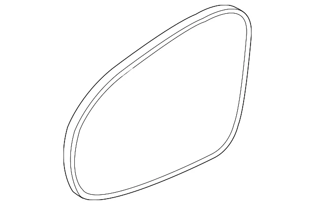 Mirror O S Rear View Refl Gl - GM (22692163)