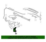 Windshield Washer Pump - GM (22695015) - view 8