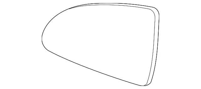 Mirror O S Rear View Refl Gl - GM (22698307)