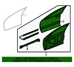 Door Assembly Front Side - GM (22702413) - view 4