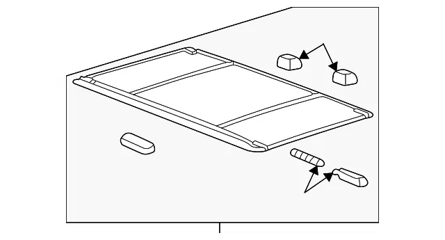 Sunshade Assembly Sun Rf - GM (22709126)