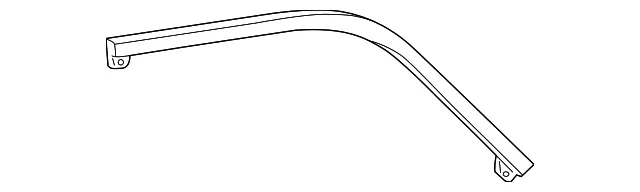 Weatherstrip Assembly Rear S/D Up - GM (22711074)
