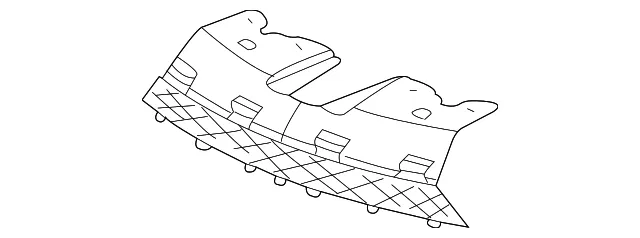 Upper Grille - GM (22712649) - view 2
