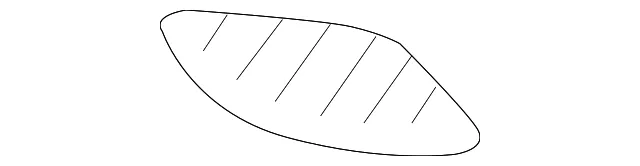Grille Side Window Defg Otlt Gr - GM (22726038)